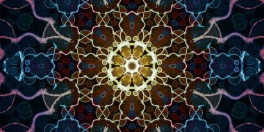 Banner pürüzsüz desen. Sanat dokusu