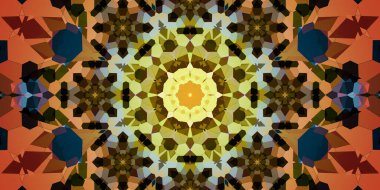 Banner pürüzsüz desen. Sanat dokusu