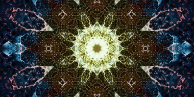 Banner pürüzsüz desen. Sanat dokusu