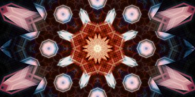 Banner pürüzsüz desen. Sanat dokusu