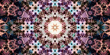 Banner pürüzsüz desen. Sanat dokusu