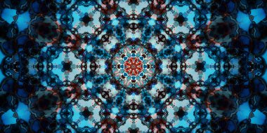 Banner pürüzsüz desen. Sanat dokusu