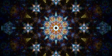 Banner pürüzsüz desen. Sanat dokusu