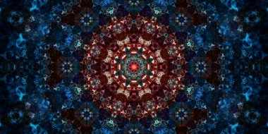 Banner pürüzsüz desen. Sanat dokusu