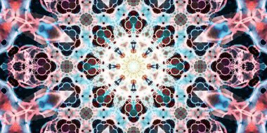 Banner pürüzsüz desen. Sanat dokusu