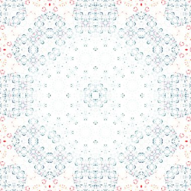 Kusursuz kare simetrik desen. Sanat dokusu. mandala