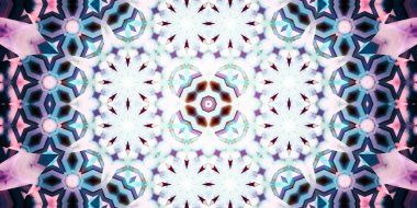 Kusursuz geniş desenler. Sanat dokusu simetriktir