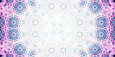 Kusursuz geniş desenler. Sanat dokusu simetriktir