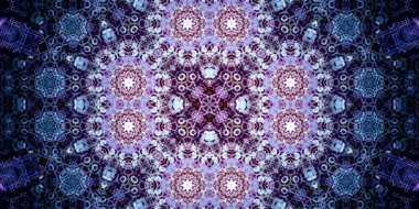 Kusursuz geniş desenler. Sanat dokusu simetriktir