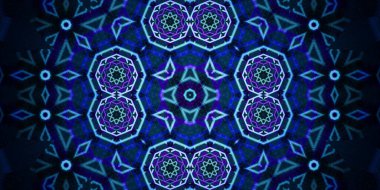 Kusursuz geniş desenler. Sanat dokusu simetriktir