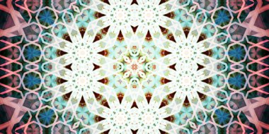 Kusursuz geniş desenler. Sanat dokusu simetriktir