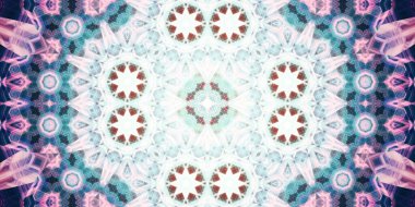 Kusursuz geniş desenler. Sanat dokusu simetriktir