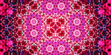 Kusursuz geniş desenler. Sanat dokusu simetriktir