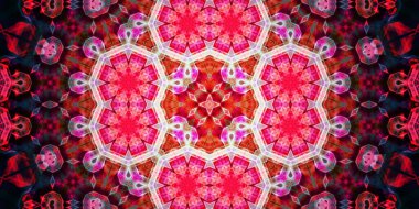 Kusursuz geniş desenler. Sanat dokusu simetriktir