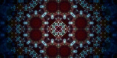 Kusursuz geniş desenler. Sanat dokusu simetriktir