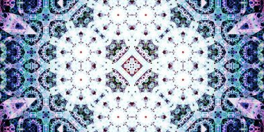 Kusursuz geniş desenler. Sanat dokusu simetriktir