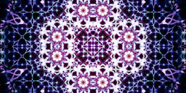 Kusursuz geniş desenler. Sanat dokusu simetriktir