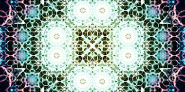 Kusursuz geniş desenler. Sanat dokusu simetriktir