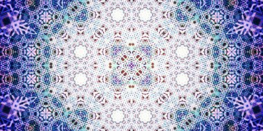 Kusursuz geniş desenler. Sanat dokusu simetriktir