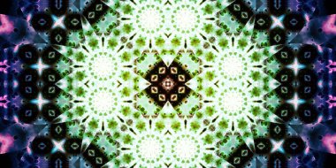 Kusursuz geniş desenler. Sanat dokusu simetriktir