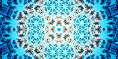 Kusursuz geniş desenler. Sanat dokusu simetriktir