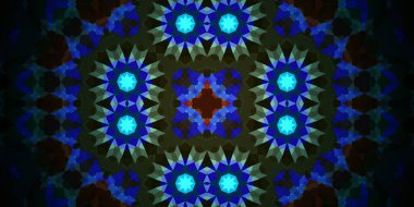 Kusursuz geniş desenler. Sanat dokusu simetriktir