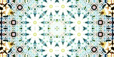 Kusursuz geniş desenler. Sanat dokusu simetriktir