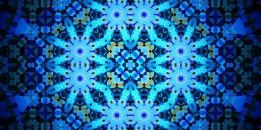 Kusursuz geniş desenler. Sanat dokusu simetriktir