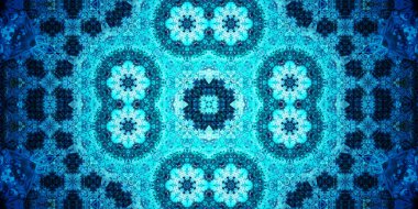 Kusursuz geniş desenler. Sanat dokusu simetriktir