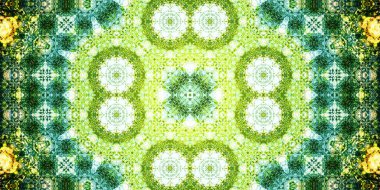 Kusursuz geniş desenler. Sanat dokusu simetriktir