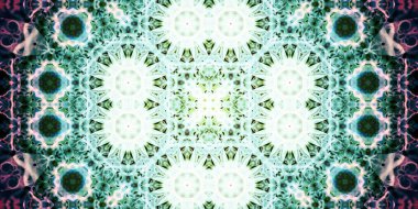 Kusursuz geniş desenler. Sanat dokusu simetriktir