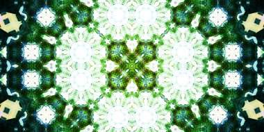 Kusursuz geniş desenler. Sanat dokusu simetriktir