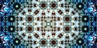 Kusursuz geniş desenler. Sanat dokusu simetriktir