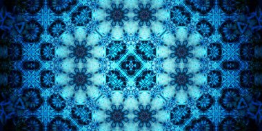 Kusursuz geniş desenler. Sanat dokusu simetriktir