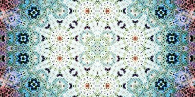 Kusursuz geniş desenler. Sanat dokusu simetriktir