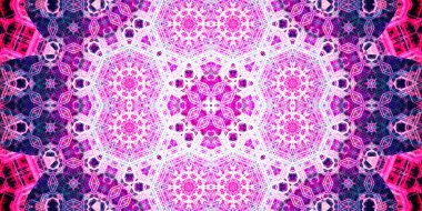 Kusursuz geniş desenler. Sanat dokusu simetriktir