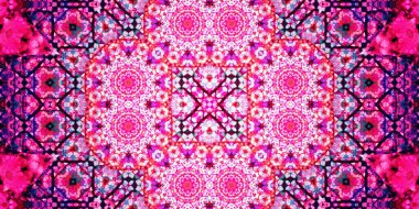 Kusursuz geniş desenler. Sanat dokusu simetriktir