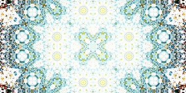 Kusursuz geniş desenler. Sanat dokusu simetriktir