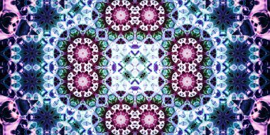 Kusursuz geniş desenler. Sanat dokusu simetriktir