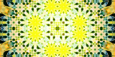 Kusursuz geniş desenler. Sanat dokusu simetriktir