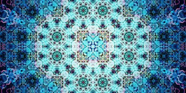 Kusursuz geniş desenler. Sanat dokusu simetriktir