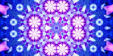 Kusursuz geniş desenler. Sanat dokusu simetriktir