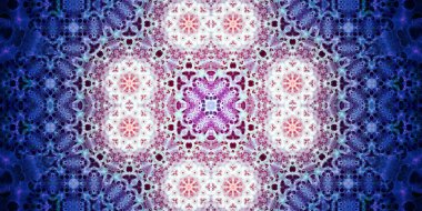 Kusursuz geniş desenler. Sanat dokusu simetriktir