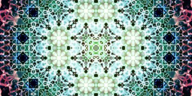 Kusursuz geniş desenler. Sanat dokusu simetriktir