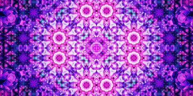 Kusursuz geniş desenler. Sanat dokusu simetriktir