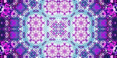 Kusursuz geniş desenler. Sanat dokusu simetriktir