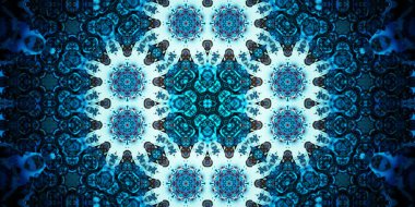 Kusursuz geniş desenler. Sanat dokusu simetriktir