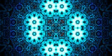 Kusursuz geniş desenler. Sanat dokusu simetriktir