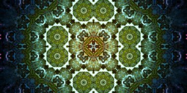 Kusursuz geniş desenler. Sanat dokusu simetriktir