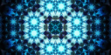 Kusursuz geniş desenler. Sanat dokusu simetriktir